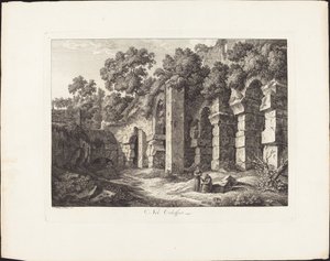 En el Coliseo de Johann Christian Reinhart