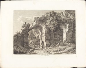 En el Coliseo de Johann Christian Reinhart