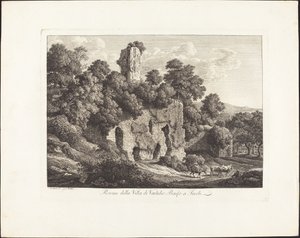 Ruinas de la villa de Ventidio Basso en Tívoli