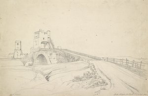 El Ponte Salario cerca de Roma, 1821