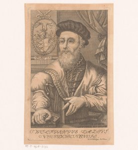 Retrato de van Wolfgang Lazius de Johann Christoph Winkler
