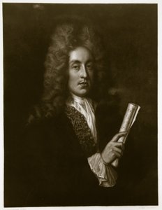 Retrato de Henry Purcell (1659-95) grabado por George J. Zobel (1810-81) de Johann Closterman