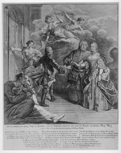 1763 quietud de Hubertusburg de Johann David Schleuen