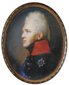 Retrato del Emperador Alejandro I 1777-1825, 1805 de Johann Dominik Bossi