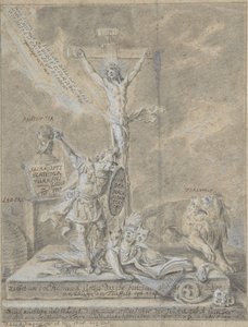 Alegoría de las Virtudes Cristianas de Johann Elias Ridinger