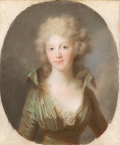 Friederike Luise Wilhelmine de Prusia 1774-1837, Reina de los Países Bajos, c. 1790