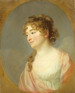 Kriegsraetin Wilhelmine Schmidt, c.1800 de Johann Friedrich August Tischbein