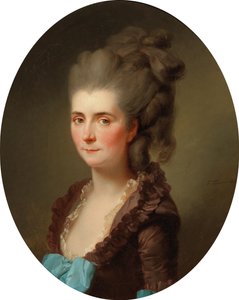 Retrato de la marquesa de Chambray, nacida Vernier de Joyencourt de Johann Friedrich August Tischbein