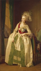 Retrato de la Princesa Natalya Vladimirovna Saltykova, 1780s de Johann Friedrich August Tischbein