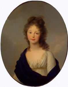 Retrato de la Reina Luisa de Prusia de Johann Friedrich August Tischbein