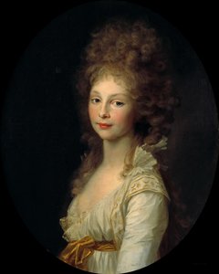 Princesa Federica Carlota de Prusia 1767-1820 de Johann Friedrich August Tischbein