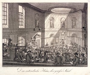 East India House, Londres, 1808