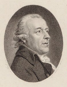 Retrato del compositor Johann Gottlieb Naumann de Johann Friedrich Bolt