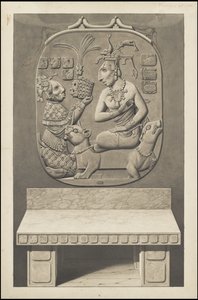 Colección de obras de arte originales de Waldeck sobre Mesoamérica, Box 13 of 22 de Johann Friedrich Maximilian von Waldeck