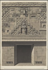 Colección de obras originales de Waldeck sobre Mesoamérica, Box 17 de 22 de Johann Friedrich Maximilian von Waldeck