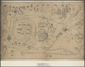 Colección de obras de arte originales de Waldeck sobre Mesoamérica, Box 18 de 22 de Johann Friedrich Maximilian von Waldeck
