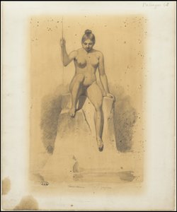 Colección de obras originales de Waldeck sobre Mesoamérica, Caja 1 de 22 de Johann Friedrich Maximilian von Waldeck