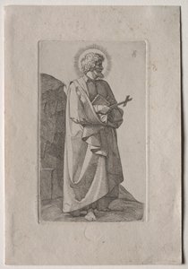 Se sentó. Felipe Neri de Johann Friedrich Overbeck