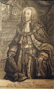 Jorge II (Gran Bretaña) Rosbach@Residenzmuseum Celle20160708 de Johann Friedrich Rosbach