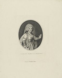 Gertrud Elisabeth Mara, nacida Schmeling 1749-1833 como Armida, 1801