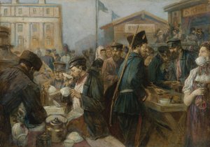 La comida en San Petersburgo