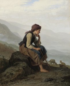 El pequeño pastor de cabras