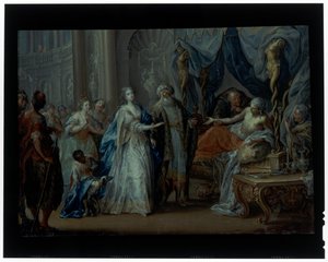 Antíoco y Estratónica de Johann Georg Platzer