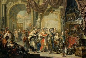 Creso y Solón de Johann Georg Platzer