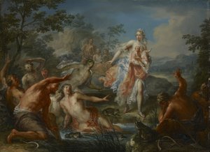 Latona convirtiendo a los campesinos licios en ranas