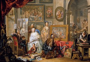 Estudio del pintor