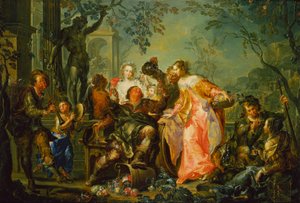 Los placeres de las estaciones: Otoño de Johann Georg Platzer
