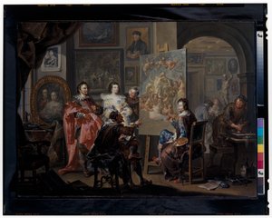 El estudio del pintor