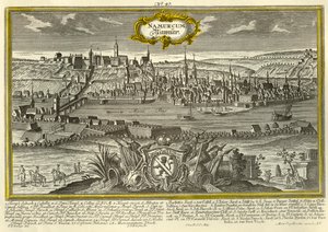 Namur, c. 1740 de Johann Georg Ringlin