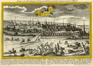 Olomouc, c1740 de Johann Georg Ringlin
