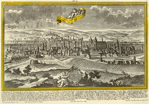 Ratisbona, c. 1740 de Johann Georg Ringlin