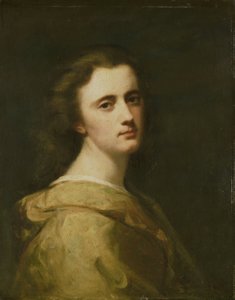 Retrato de Thérèse Schwartze, hija del artista, a los 16 años de Johann Georg Schwartze