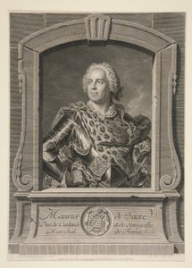 Mauricio de Sajonia, duque de Curland y Semigallia, mariscal de Francia