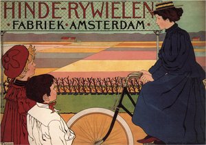 Hinde Rijwielen Fabriek Ámsterdam, 1896 de Johann Georg van Caspel