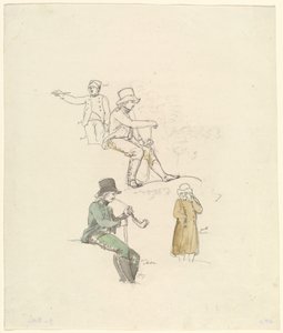 Estudios de figuras, 1801
