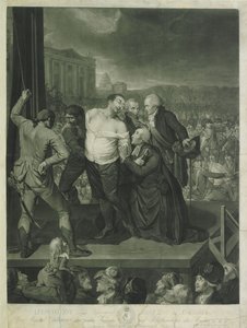 Luis XVI en el cadalso, 1795