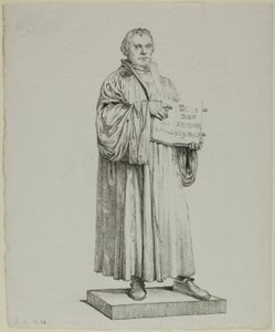 Estatua de Lutero en Wittenberg