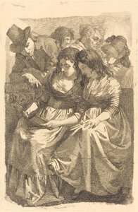 Schadow y su familia de Johann Gottfried Schadow
