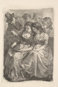 Schadow y su familia, 1925 de Johann Gottfried Schadow
