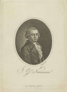 Retrato del compositor Johann Gottlieb Naumann 1741-1801, c. 1800