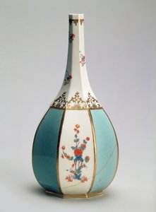 Frasco, en forma de botella de sake japonesa, para la fábrica de Meissen, c.1725