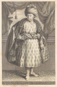 Retrato de Jean-Baptiste Tavernier (1605-1689) de Johann Hainzelmann