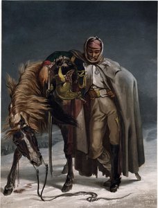 Dragón de la guardia suiza en la campaña rusa