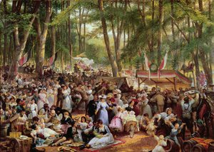 El Waldchestag en 1871 de Johann Heinrich Hasselhorst