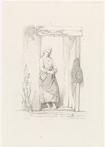 el tejedor Los niños del mar (título de la serie) de Johann Heinrich Maria Hubert Rennefeld