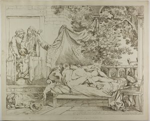 Los amantes de Johann Heinrich Ramberg